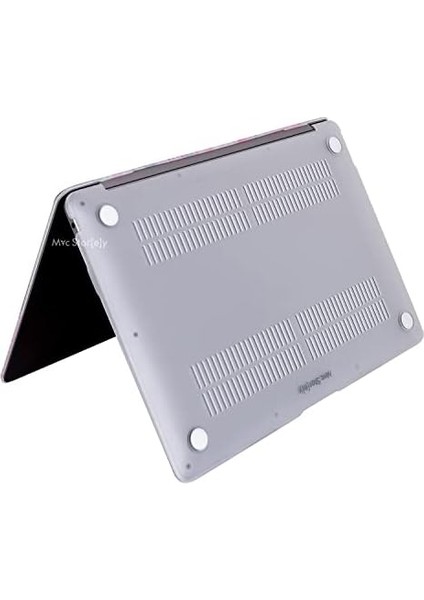 MacBook Air 13 Kılıf A1932 A2179 A2337 M1 Çip Uyumlu Mat Tpu Sert Kapak Çizilmez Lazer Uv Baskı Çiçek Desenli Canlı Renkli Koruma Mor fiyatları