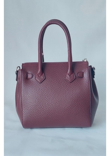 261SV828 Model Sarach Marka Bordo Renk El ve Omuz Çantası modelleri