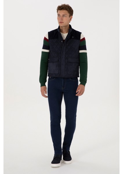 Erkek Lacivert Deri Mont-Kaban 50317322-200 fırsatları