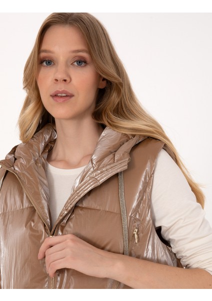Kadın Bej Yelek 50313963-VR011 fiyatları