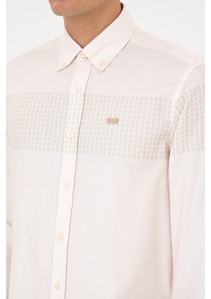 Erkek Gömlek Desenli 50308543-VR256