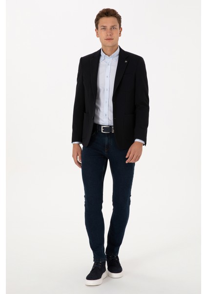 Erkek Lacivert Ceket 50309531-VR033 fırsatları