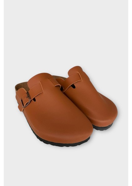 Unisex Toka Detaylı Mantar Anatomik Tabanlı Terlik Taba modelleri