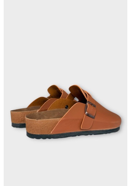 Unisex Toka Detaylı Mantar Anatomik Tabanlı Terlik Taba indirimleri