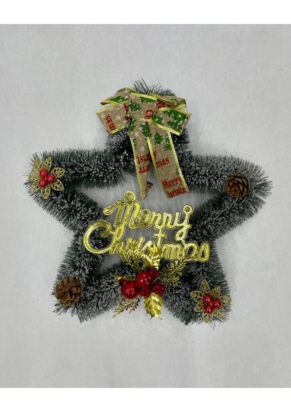 45 cm LED Işıklı Yılbaşı Kapı Süsü | Noel Kapı Süsü Çelengi | Işıklı Yılbaşı Dekoru fırsatları