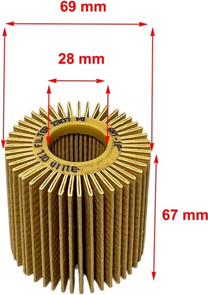 Toyota Urban Cruiser 1.4 D4D 66 Kw 2009-2014 Yağ Filtresi fiyatları