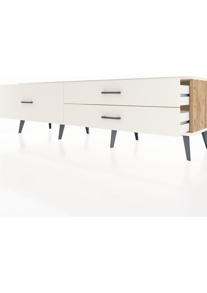 Hyperion Tv Ünitesi 3 Çekmeceli 176X44X51 Çam-Aytaşı/aytaşı fırsatları