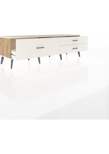 Hyperion Tv Ünitesi 3 Çekmeceli 176X44X51 Çam-Aytaşı/aytaşı indirimleri