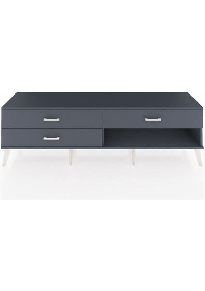Hyperion Tv Ünitesi 3 Çekmeceli 176X44X51 Antrasit-Antrasit/antrasit