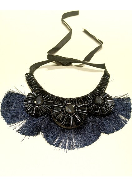 Lüks Tasarım Taşlı Geleneksel Boyun Sarkaçlı Kolye fiyatları