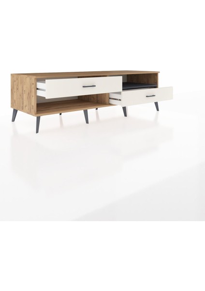 Kronos Tv Ünitesi Tek Raflı 2 Çekmeceli 176X59X51 Çam-Antrasit/aytaşı indirimleri
