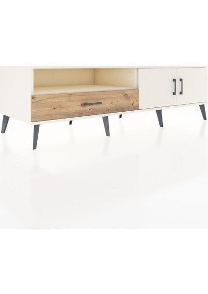 Kronos Tv Ünitesi 2 Raflı Tek Çekmeceli 2 Kapaklı 176X59X51 Aytaşı-Aytaşı/çam fiyatları