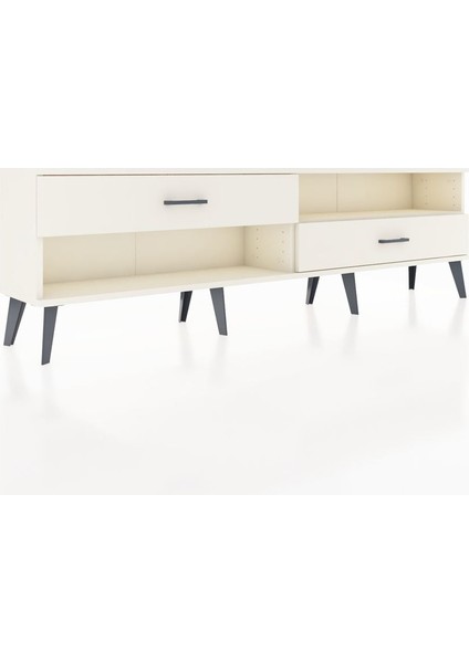 Arges Tv Ünitesi Tek Raflı 2 Çekmeceli 176X30X51 Aytaşı-Aytaşı/aytaşı fiyatları