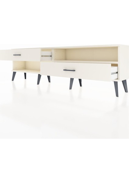 Arges Tv Ünitesi Tek Raflı 2 Çekmeceli 176X30X51 Aytaşı-Aytaşı/aytaşı fırsatları