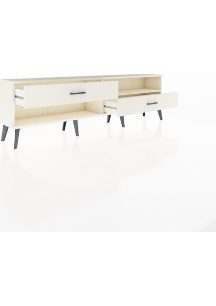 Arges Tv Ünitesi Tek Raflı 2 Çekmeceli 176X30X51 Aytaşı-Aytaşı/aytaşı indirimleri