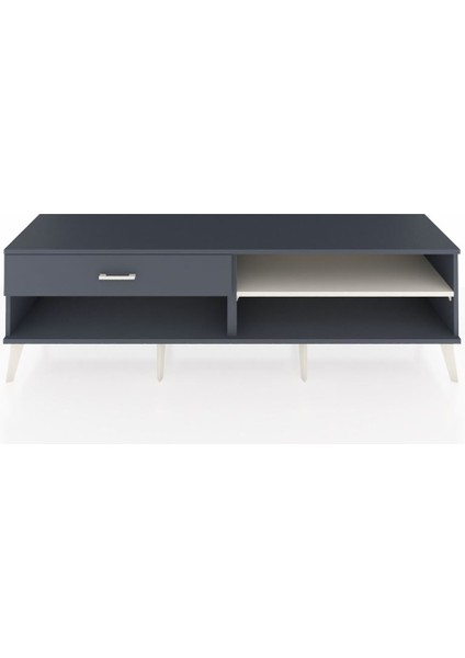 Hyperion Tv Ünitesi Tek Raflı Tek Çekmeceli 176X44X51 Antrasit-Aytaşı/antrasit