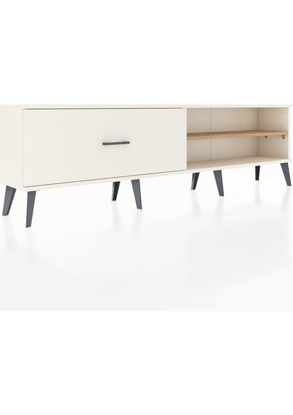 Arges Tv Ünitesi Tek Raflı Tek Çekmeceli 176X30X51 Aytaşı-Çam/aytaşı fiyatları