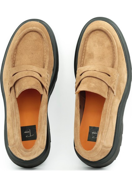 Hakiki Deri Loafer Erkek Ayakkabı Eva Taban - E54082 modelleri