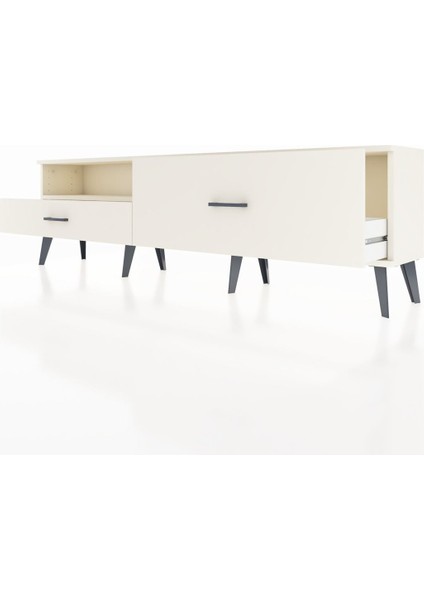 Arges Tv Ünitesi Tek Raflı 2 Çekmeceli 176X30X51 Aytaşı-Aytaşı/aytaşı fırsatları
