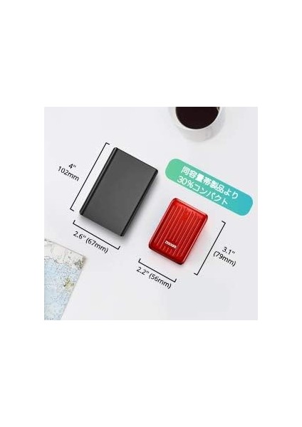 Supermini 10.000 Mah Powerbank Kırmızı fiyatları