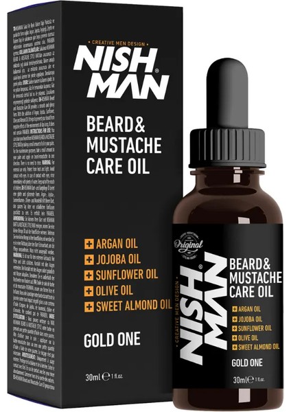 Nıshman Saç & Sakal Bakım Yağı 30 ml