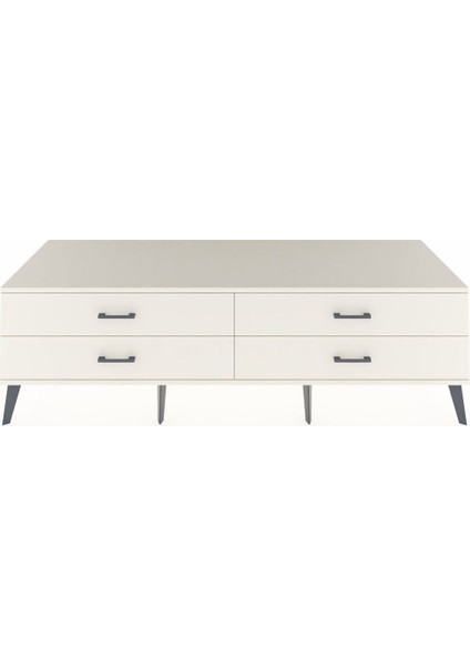 Kronos Tv Ünitesi 4 Çekmeceli 176X59X51 Antrasit-Aytaşı/aytaşı