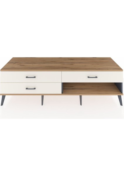 Kronos Tv Ünitesi 3 Çekmeceli 176X59X51 Antrasit-Çam/aytaşı