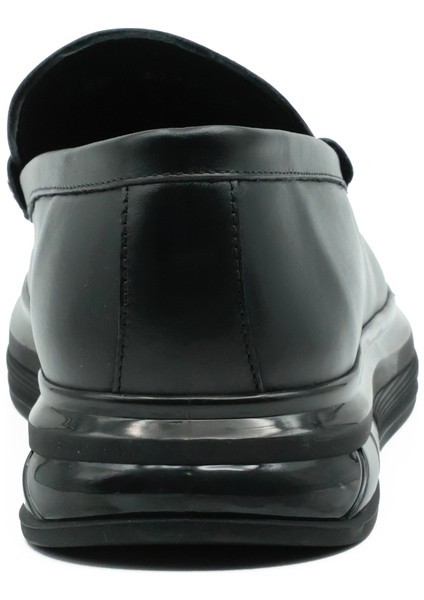 Hakiki Deri Siyah Loafer Erkek Ayakkabı - Eva/tpu Taban 2713 fırsatları