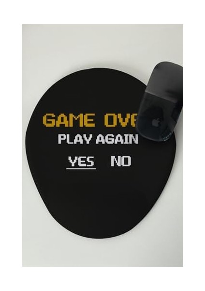 Gamer Sevgiliye Hediye Game Over Tasarımlı Mouse Altlığı Mouse Pad Mousepad modelleri