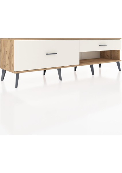 Hyperion Tv Ünitesi 2 Çekmeceli 176X44X51 Çam-Çam/aytaşı fiyatları