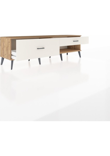 Hyperion Tv Ünitesi 2 Çekmeceli 176X44X51 Çam-Çam/aytaşı indirimleri