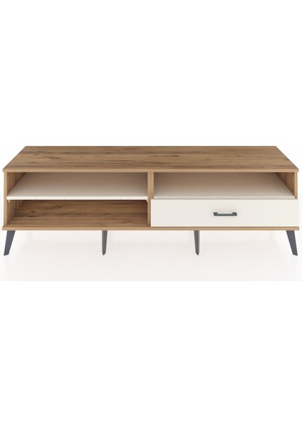 Hyperion Tv Ünitesi 2 Raflı Tek Çekmeceli 176X44X51 Çam-Aytaşı/aytaşı