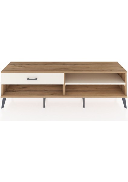 Hyperion Tv Ünitesi Tek Raflı Tek Çekmeceli 176X44X51 Çam-Aytaşı/aytaşı