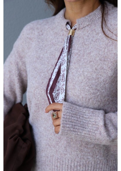 Vizon Yaka Fular Detay Kazak fiyatları