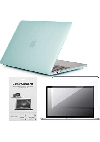 13 Pro M2 A2686 Su Yeşili Kılıf Koruyucu + Ekran Filmi CMPTM-133GR modelleri