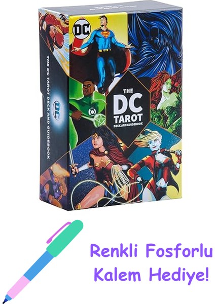 Dc Tarot Deck And Guidebook + Fosforlu Kalem Hediye