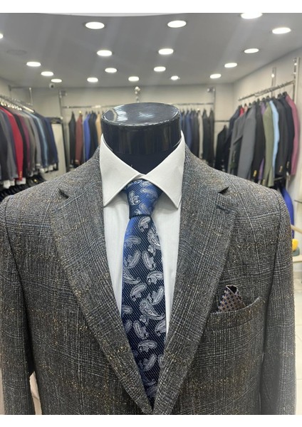 Kışlık Regular Kesim Yün Erkek Ceketi indirimleri