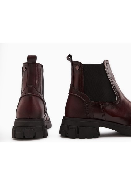 Emely Bordo Lastikli Kadın Bot indirimleri