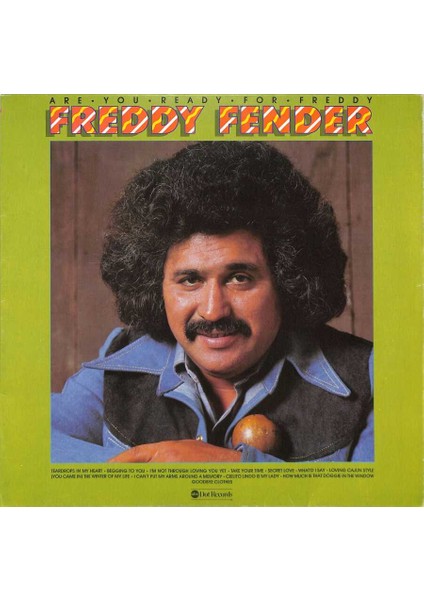 Freddy Fender – Are You Ready For Freddy (1975 - Almanya) Lp PLK19079