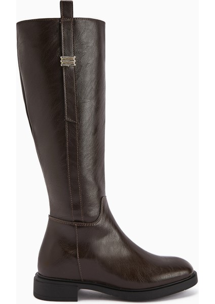 Kaisa Kahve Tokalı Kadın Çizme