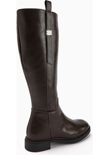 Kaisa Kahve Tokalı Kadın Çizme modelleri