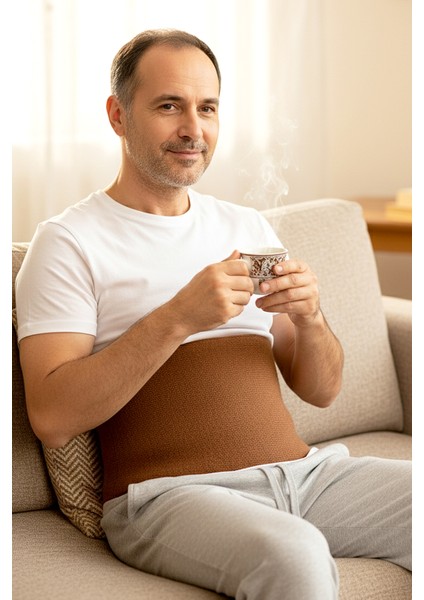 Termal Yün Bel Korsesi Deve Tüyü Sıcak Tutan Soğuklara Karşı Koruma Medikal Bel Korsesi indirimleri