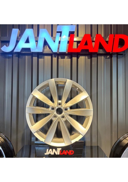 17" 4X100 Lugano Silver Jant Takımı
