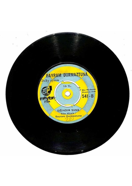 Bayram Durmaztuna - Dertli Mektup Sığındım Sana Plak (108) PLK19778 fiyatları