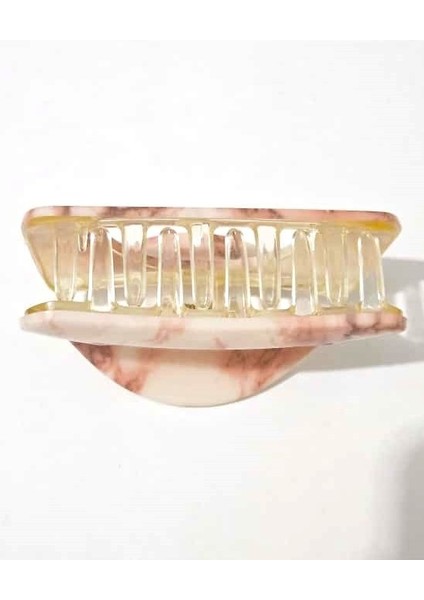 Kore Stili Kırmızı Renk Yarı Oval 9 cm Kadın Mandal Saç Tokası - Şık ve Dayanıklı fırsatları