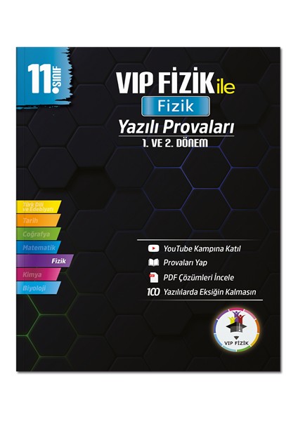 Vip Fizik 11. Sınıf Fizik Yazılı Provaları 1. ve 2. Dönem - Kemal Coşkun Vip Fizik