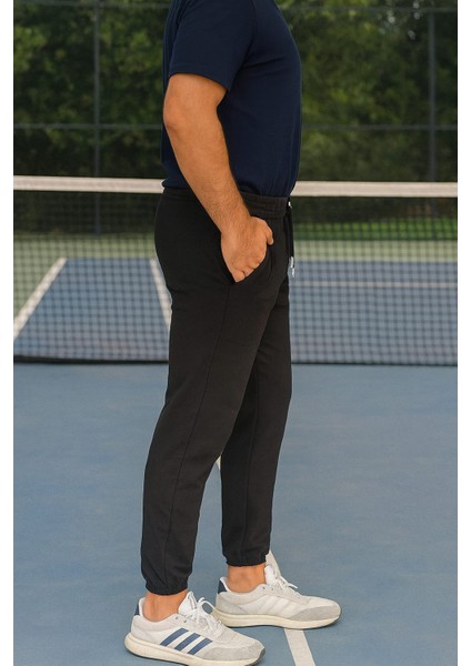 Erkek Siyah Slim Fit Jogger Eşofman fiyatları