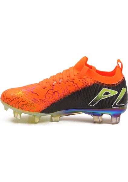 Turuncu Siyah Bilekten Çoraplı Erkek Çocuk Krampon FK-252-153 F fırsatları