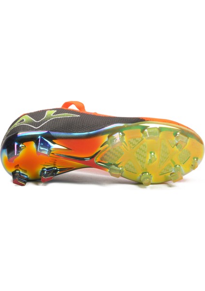 Turuncu Siyah Bilekten Çoraplı Erkek Çocuk Krampon FK-252-153 F indirimleri