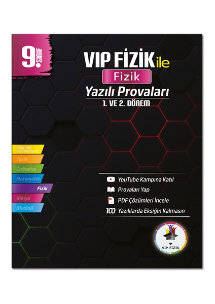 Vip Fizik 9. Sınıf Fizik Yazılı Provaları 1. ve 2. Dönem - Kemal Coşkun Vip Fizik